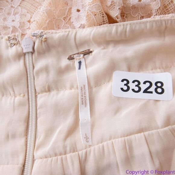 NEW Free‎ People Lexi Strappy Lace Romper, L - Picture 14 of 16